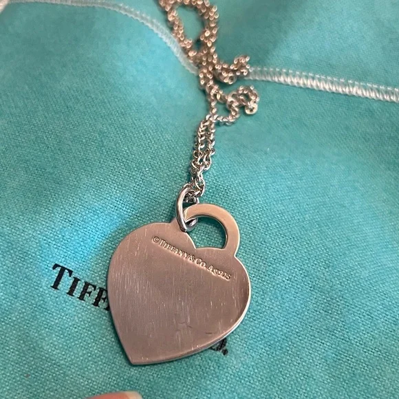 Tiffany & Co. Please Return to Tiffany & Co. Heart Necklace - Picture 3 of 7